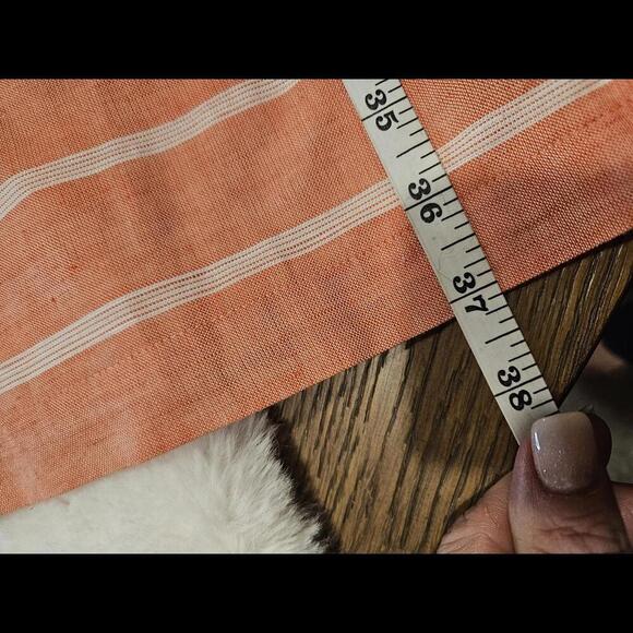 Talbots Striped Summer Dress with Embroidered Detail - Picture 8 of 9